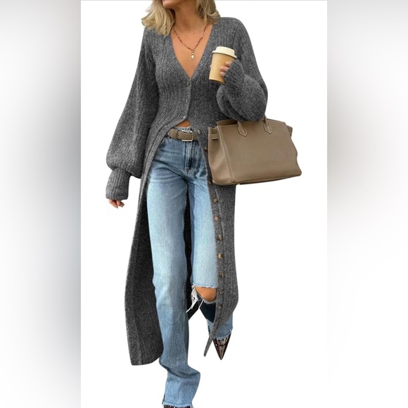None Sweaters - 🆕Women's Long Cardigan Sweater